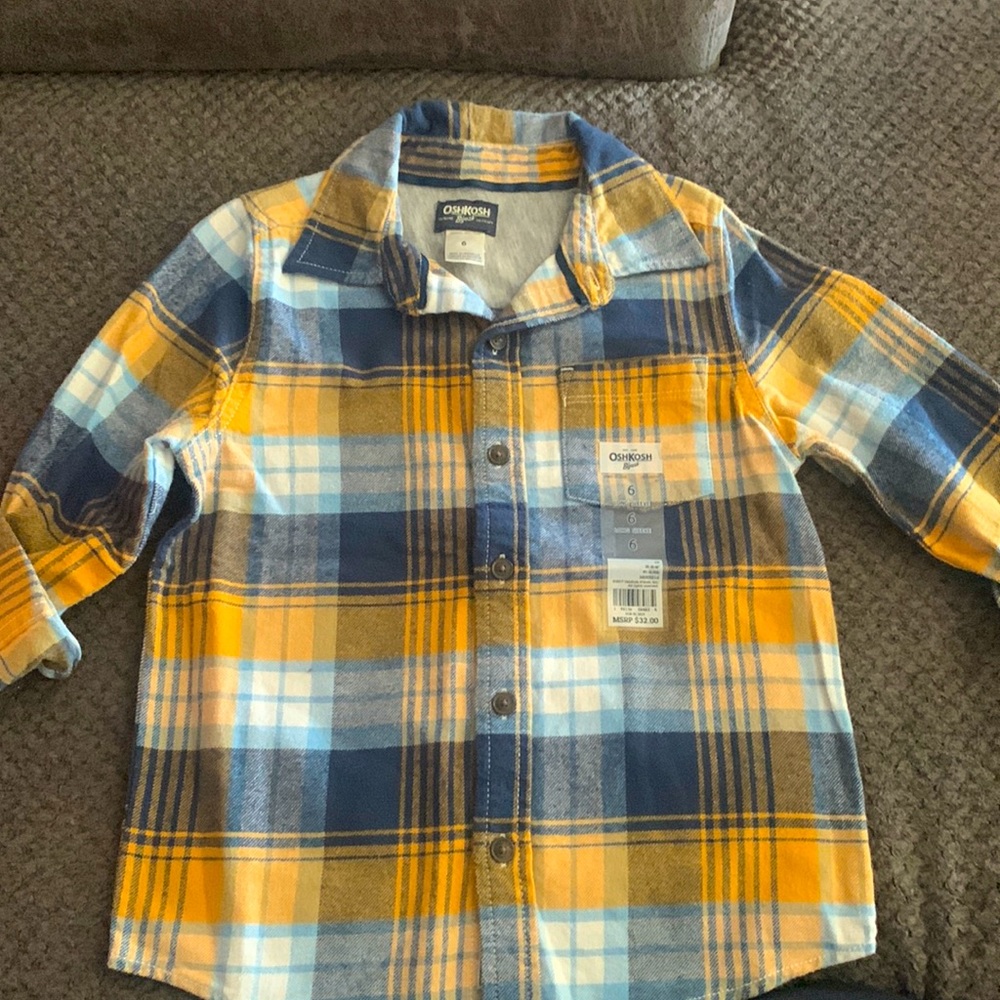 OSHKOSH Flannel Shirt